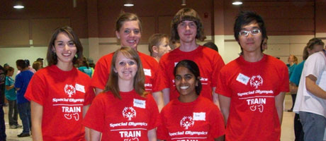Special Olympics volunteers