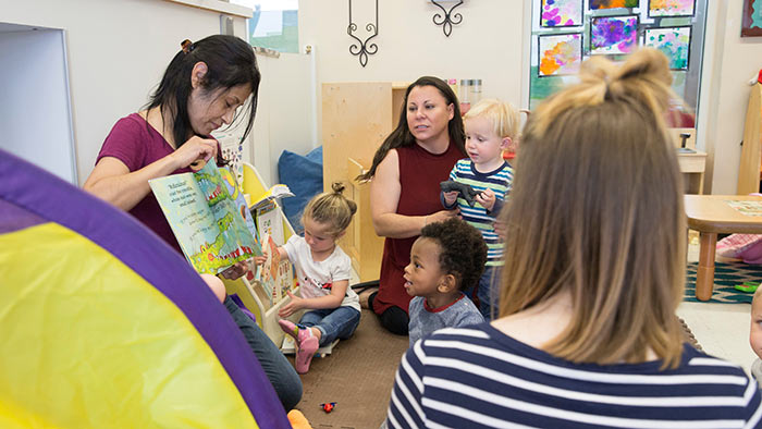 Educational activities at Child Development Center