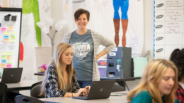 Jennifer Baxter, family and consumer sciences teacher at Willard High School